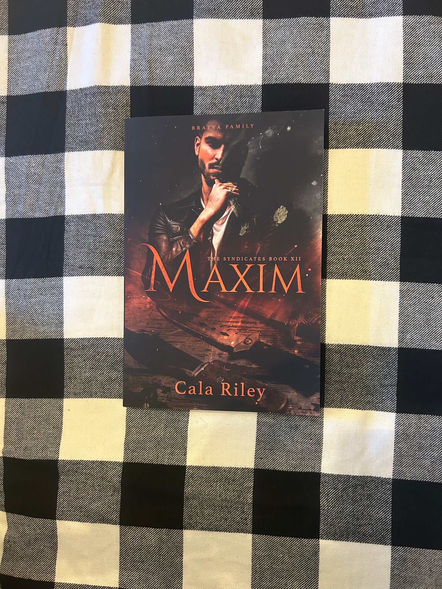 Maxim SIGNED PAPERBACK