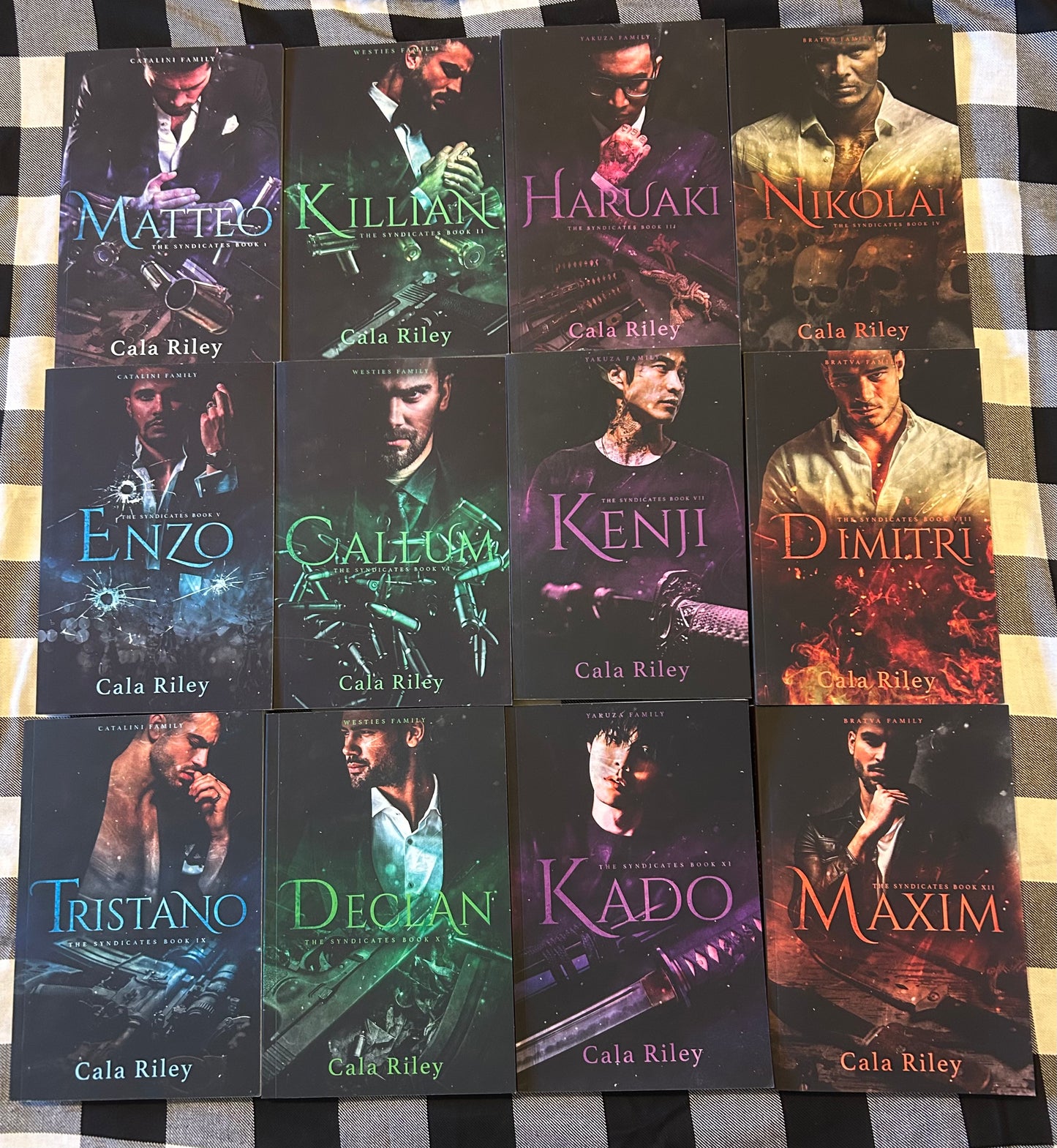 Syndicates Series Bundle 12 SIGNED PAPERBACKS