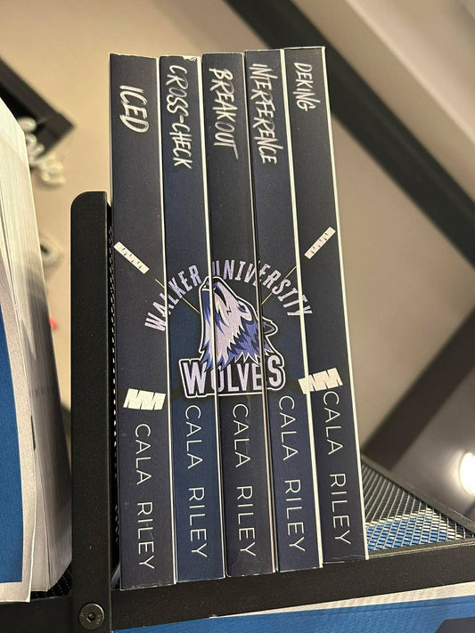 Walker University Wolves Series Bundle 5 SIGNED PAPERBACKS